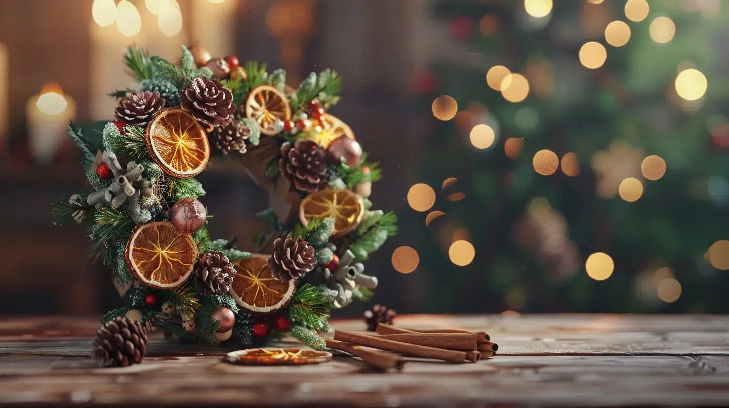 couronne de Noël