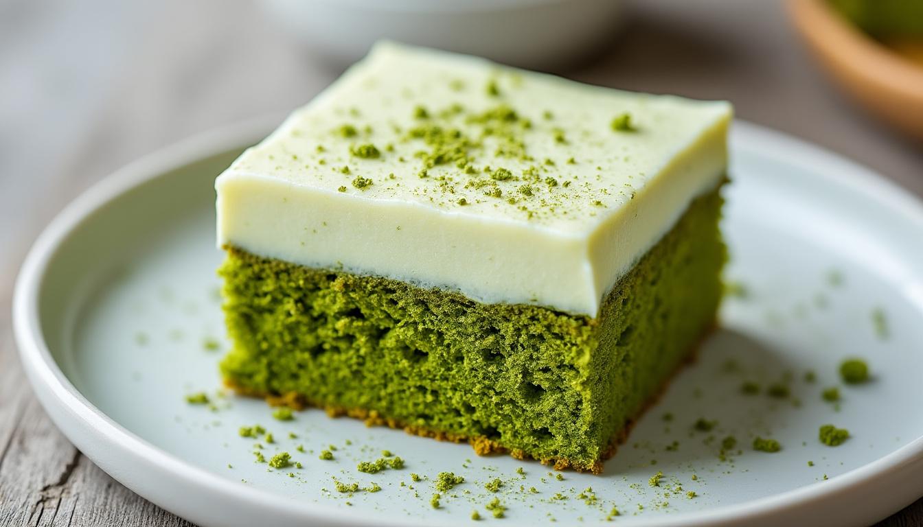 découvrez notre gâteau au thé vert japonais, un délice qui marie harmonieusement tradition et modernité. plongez dans un monde de saveurs authentiques et savourez ce dessert unique qui ravira les amateurs de thé et les gourmands.