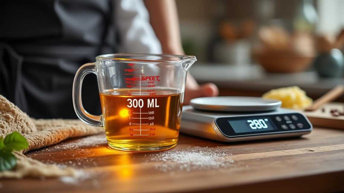 Pourquoi il est essentiel de comprendre 300 ml en g dans vos recettes ?