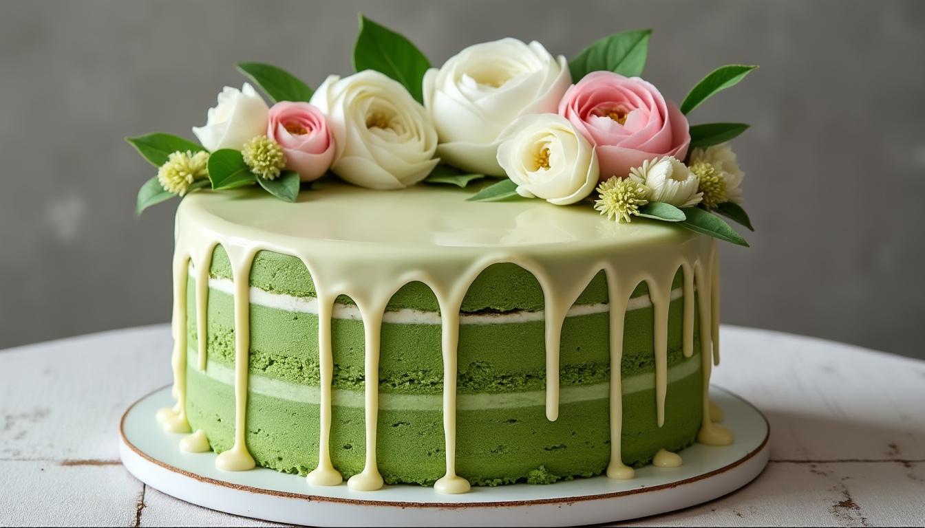 découvrez la délicieuse harmonie des saveurs avec notre gâteau au yaourt et thé matcha fait maison. une recette simple et originale qui ravira vos papilles et apportera une touche unique à vos desserts. idéal pour impressionner vos invités ou pour un moment gourmand en solo.