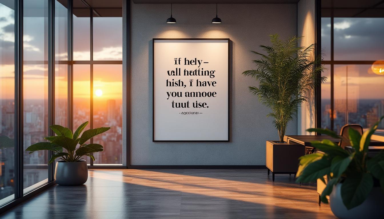 découvrez des phrases positives à imprimer pour instaurer un climat de travail serein. inspire motivation, bien-être et harmonie au bureau grâce à nos citations inspirantes.