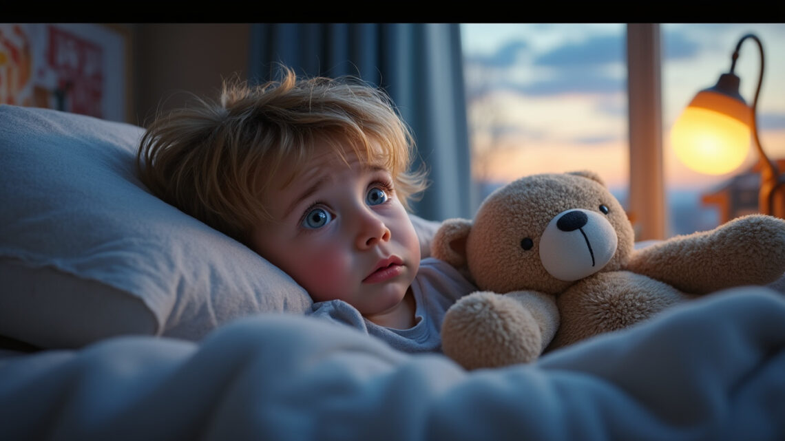 L’impact de l’angoisse de séparation au coucher à 3 ans sur le sommeil de l’enfant