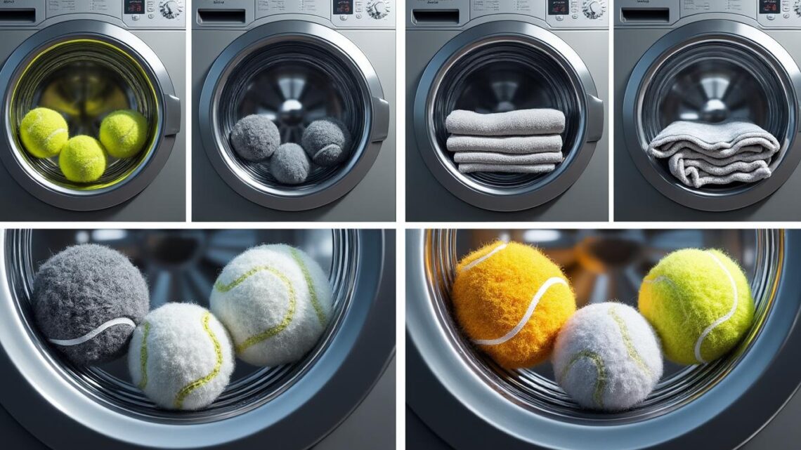 Guide pratique : par quoi remplacer la balle de tennis dans une machine à laver ?