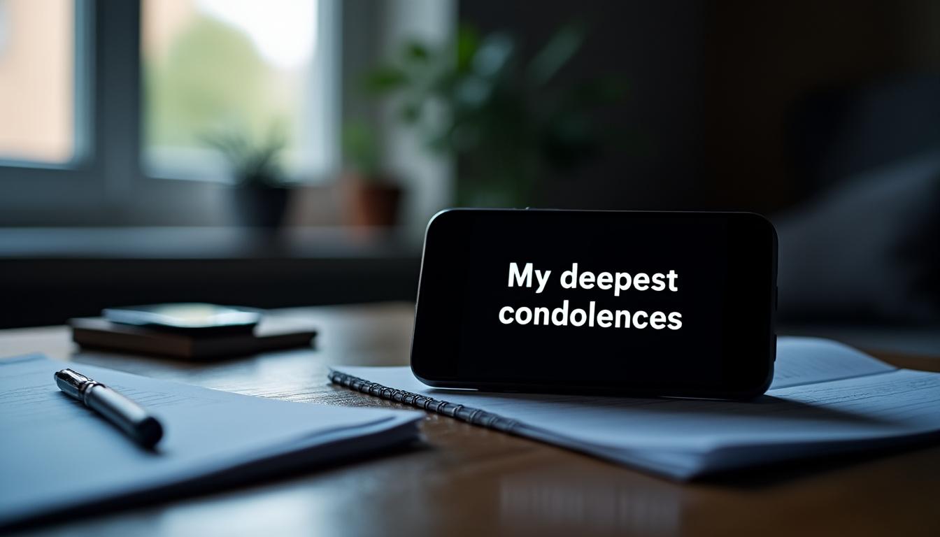 découvrez pourquoi envoyer un sms pour offrir vos condoléances peut être une attention délicate et réconfortante en ces moments difficiles.