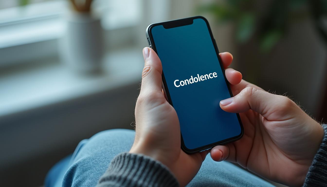 découvrez pourquoi envoyer un sms pour des condoléances peut être une attention délicate et réconfortante, adaptée aux temps modernes.