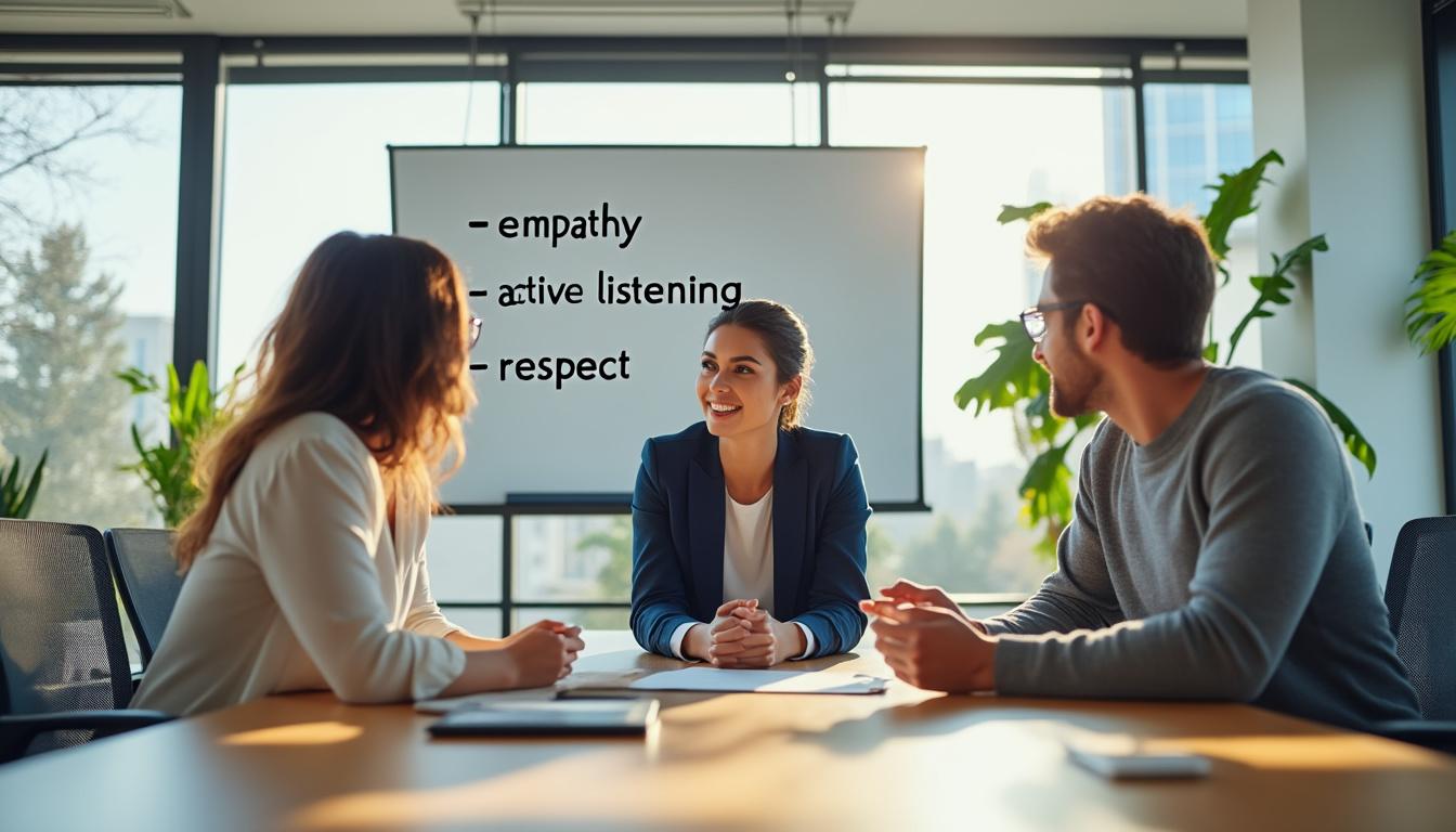 découvrez la communication non violente (cnv) avec notre formation complète, un outil puissant pour résoudre les conflits efficacement et améliorer vos relations.