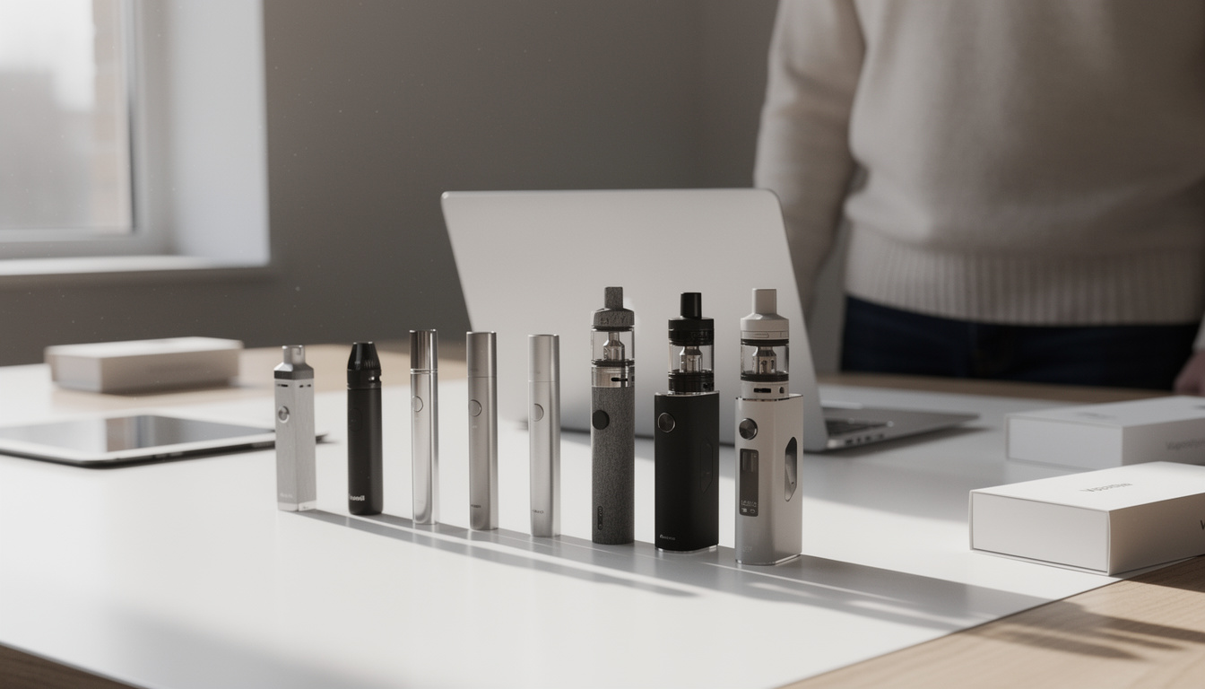 découvrez notre comparatif des produits chez vapostyle, votre boutique en ligne spécialisée en cigarette électronique, pour choisir la vape qui vous convient.