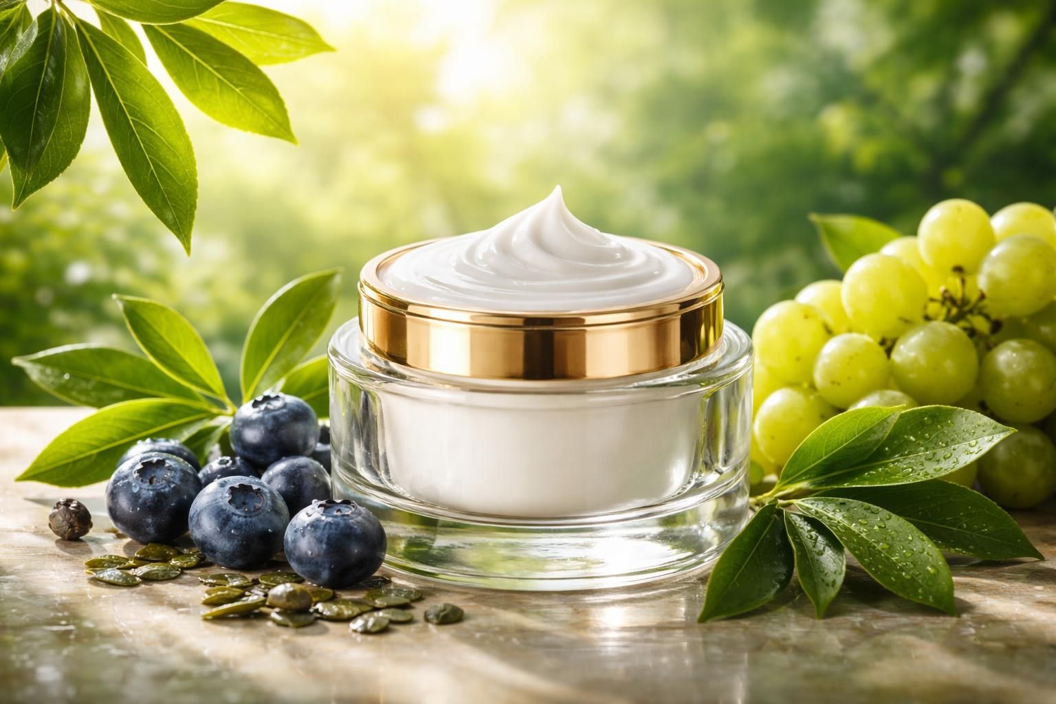 découvrez la crème aux polyphénols, votre alliée incontournable pour protéger la peau des radicaux libres et préserver une peau jeune et éclatante.