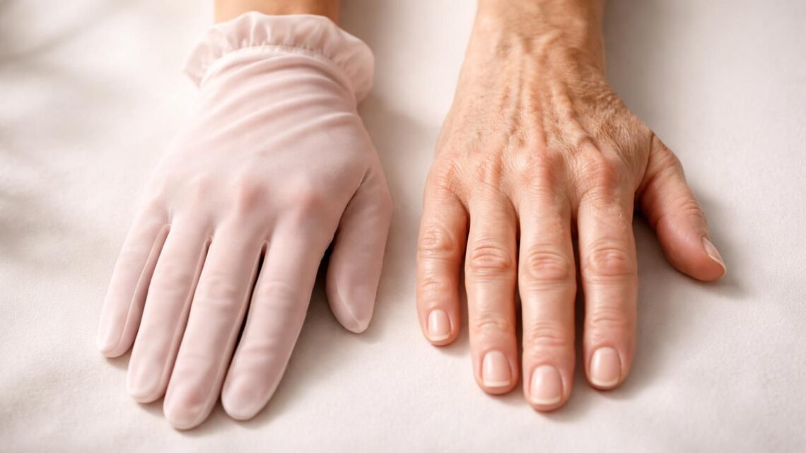 L&rsquo;impact du gant de nuit pour les mains sur le vieillissement cutané