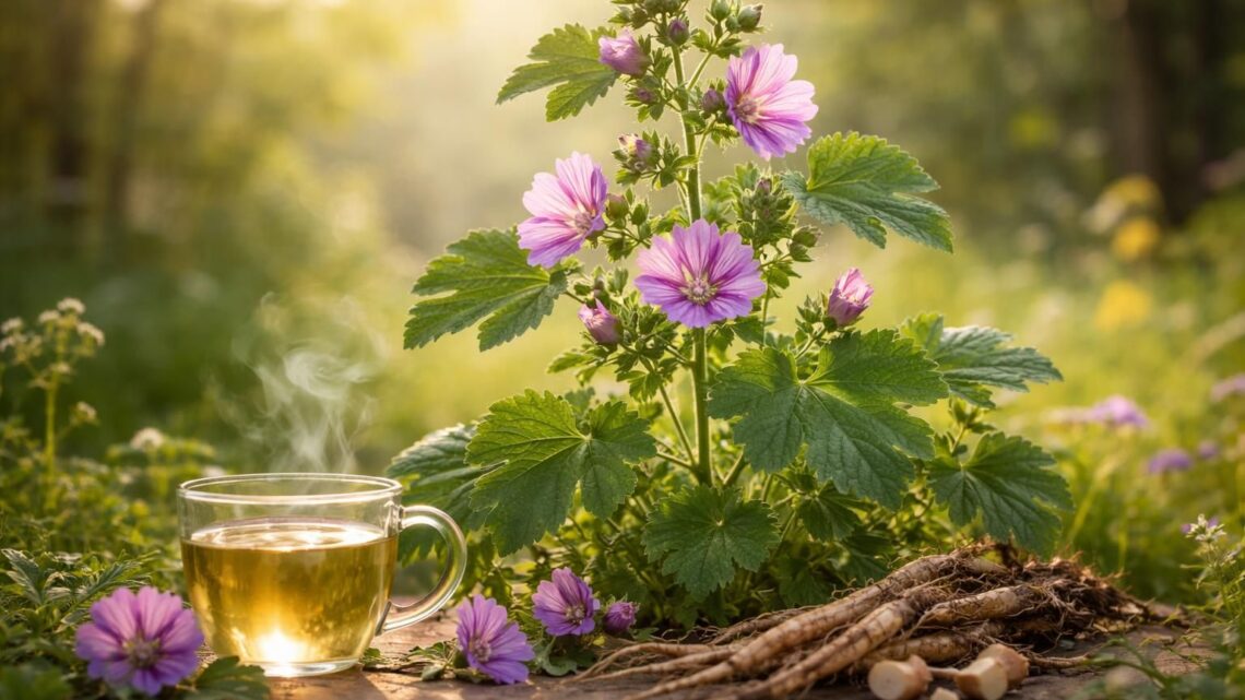 Mauve sylvestre : une alliée précieuse pour votre santé digestive
