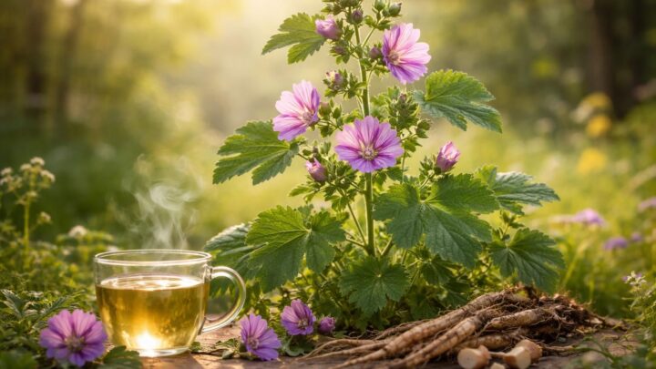 Mauve sylvestre : une alliée précieuse pour votre santé digestive