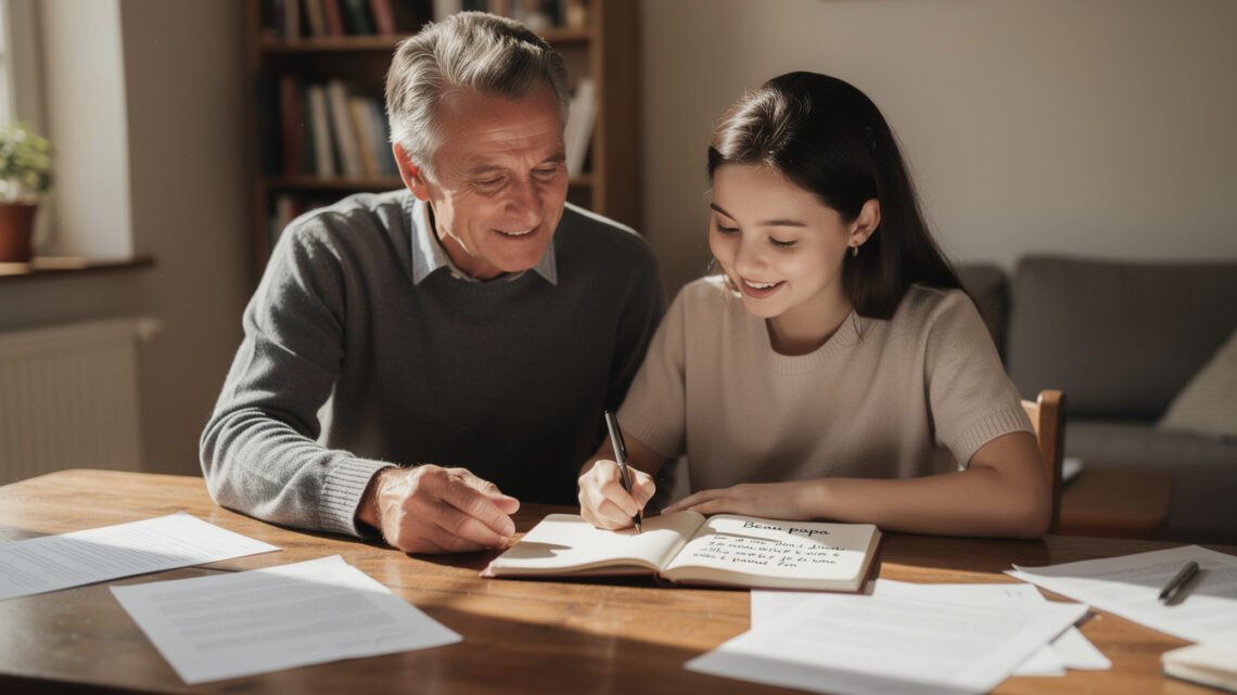 Écrire un poème : beau papa je t&rsquo;aime, conseils pour débutants