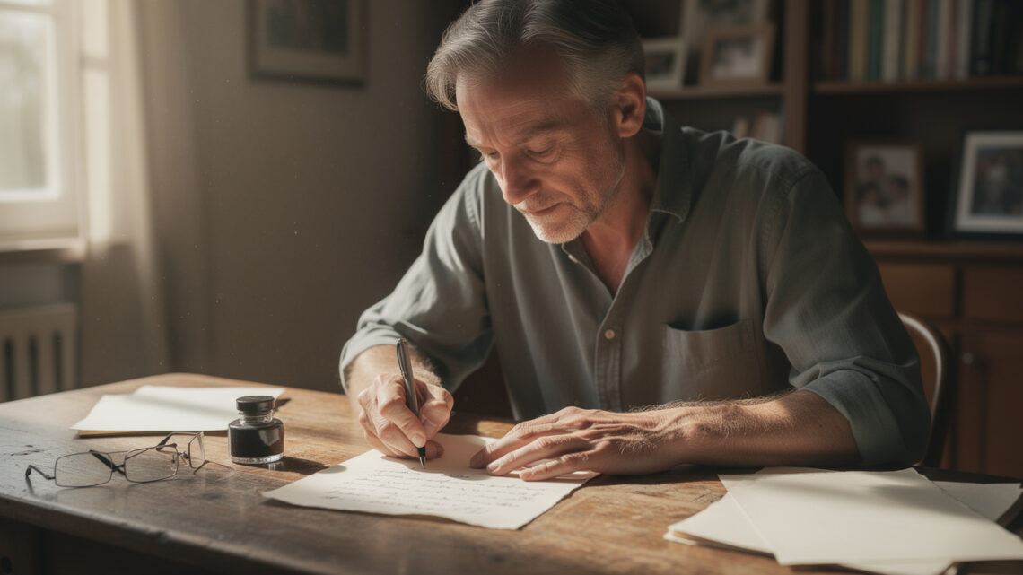 Guide étape par étape pour rédiger une lettre pour renouer avec son fils