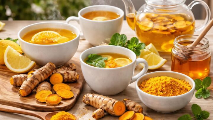 Les différentes façons de comment utiliser le curcuma frais dans vos tisanes