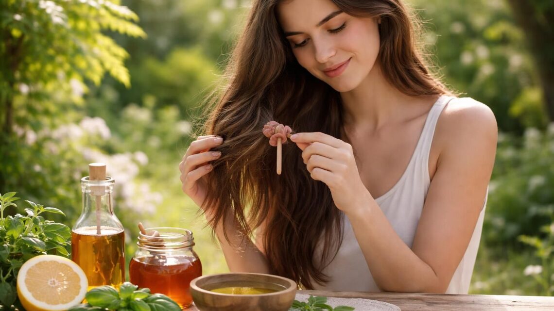 Gomme dans les cheveux : des solutions naturelles pour y remédier