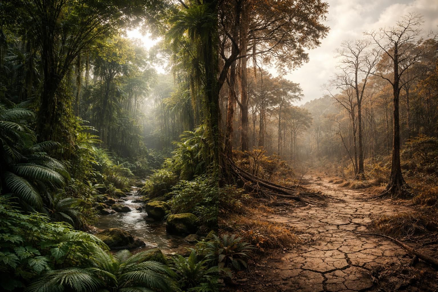 découvrez comment le changement climatique affecte la serre des forêts tropicales humides, en modifiant leur température, humidité et équilibre écologique crucial pour la biodiversité.