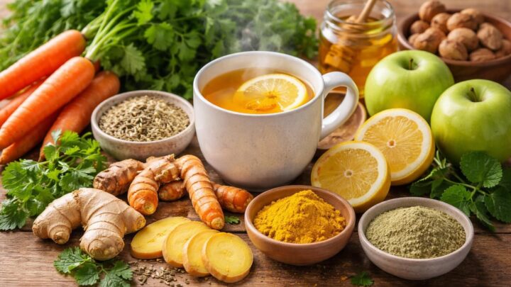 Les aliments incontournables dans une detox in ayurveda efficace