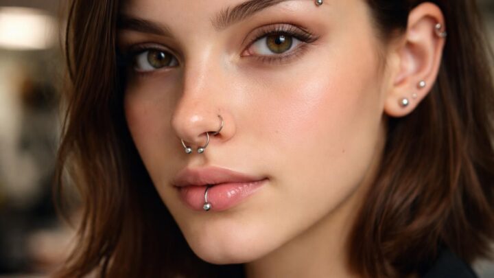 Piercing sur le visage : FAQ sur la douleur, la cicatrisation et les styles