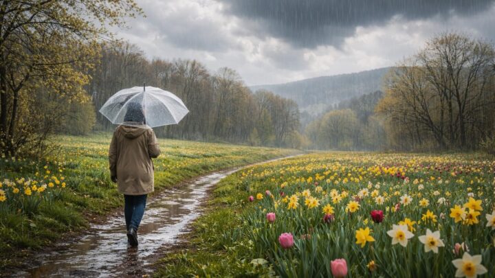 Pourquoi il pleut tout le temps en mars : L&rsquo;influence du printemps sur la météo