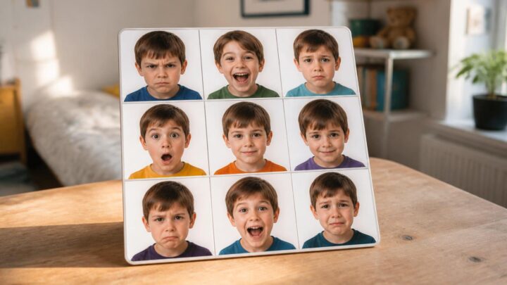 Tableau des émotions à imprimer : aide pour les enfants à exprimer leurs émotions