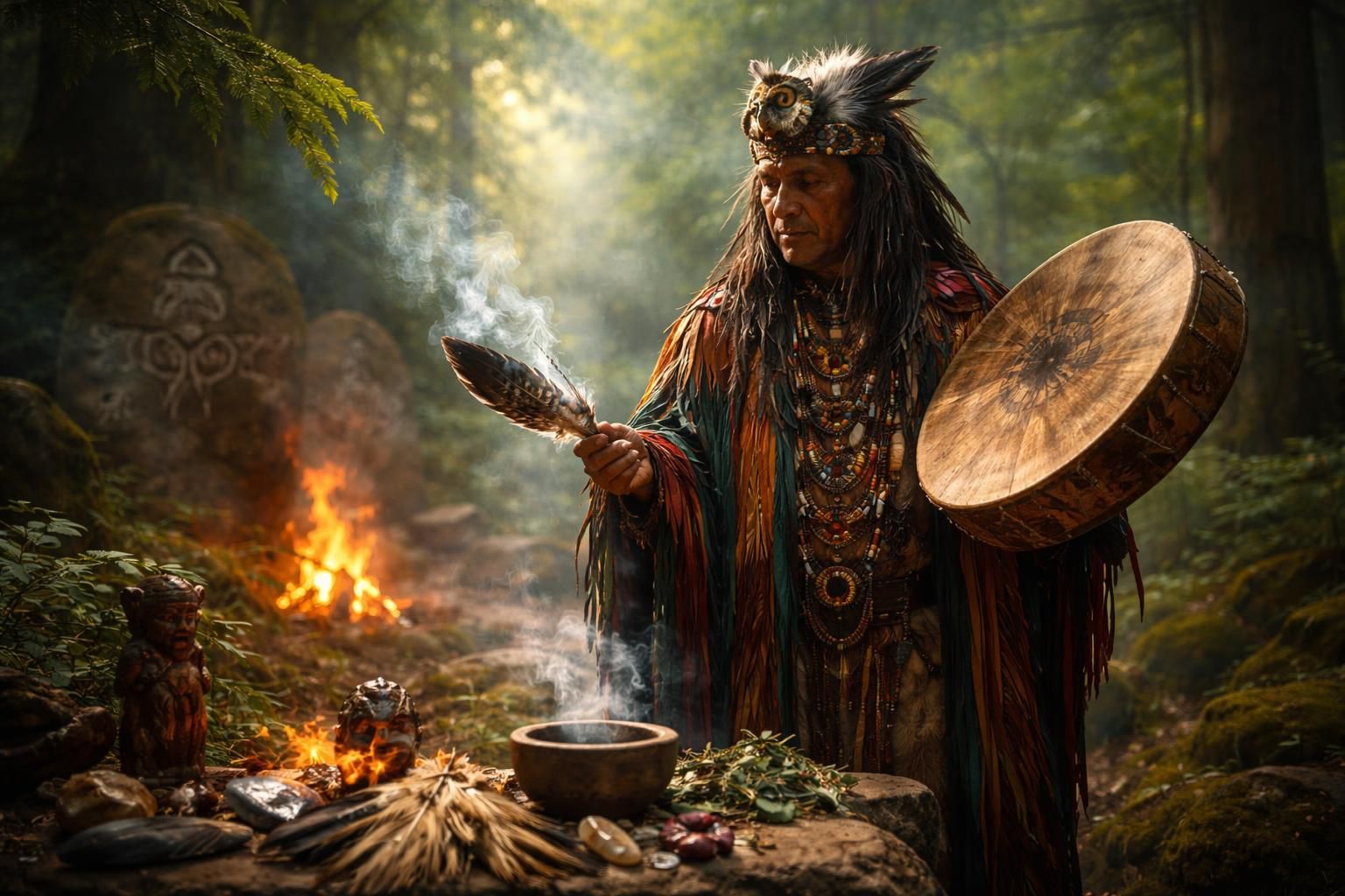 découvrez le soin chamanique, ses origines ancestrales et les techniques traditionnelles utilisées pour harmoniser le corps et l'esprit.