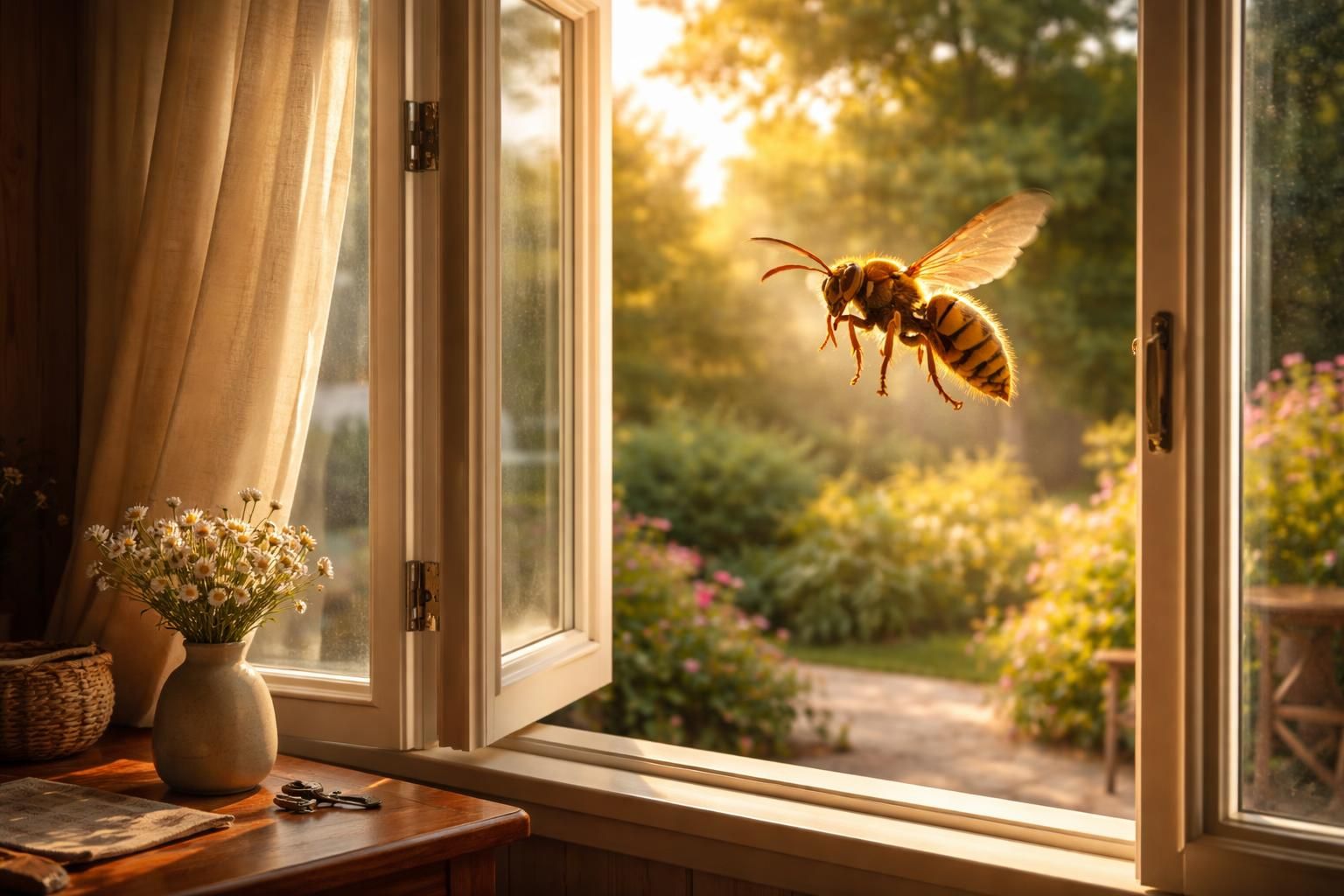 découvrez la signification symbolique du frelon qui entre dans votre maison : un message d'avertissement ou une bénédiction à ne pas ignorer ?