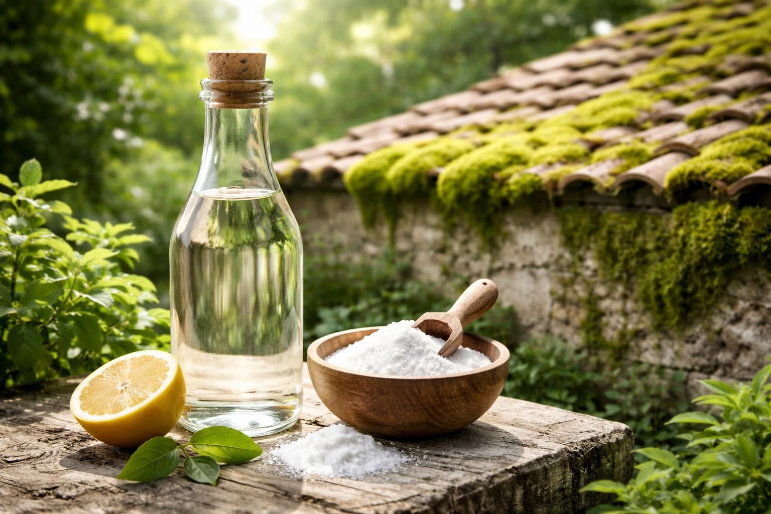 découvrez comment l'association du vinaigre et du bicarbonate de soude offre une solution naturelle et éco-responsable pour éliminer efficacement les mousses sans produits chimiques.