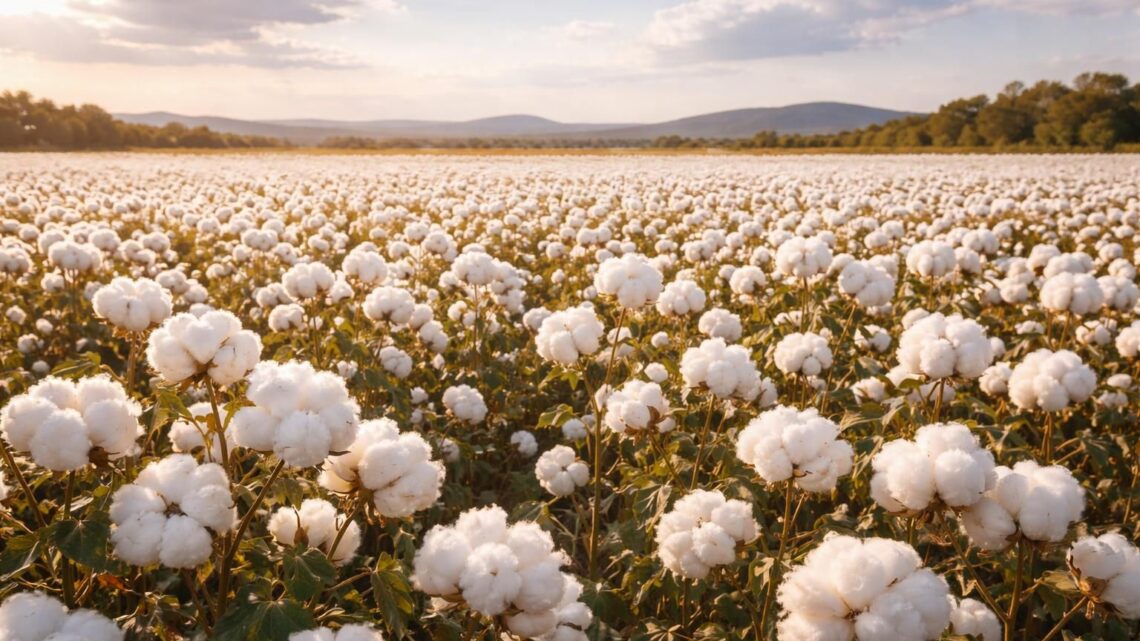 Les champs de fleurs de coton : inspiration pour vos projets floraux