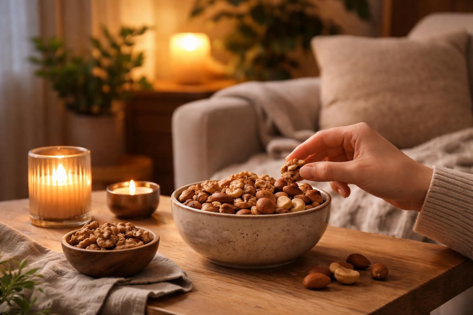 découvrez si consommer des noix le soir peut réellement contribuer à diminuer l'anxiété grâce à leurs bienfaits naturels et apaisants.
