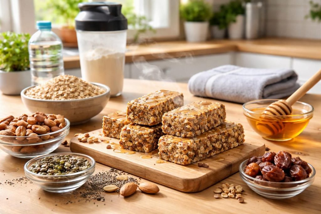 découvrez la recette idéale de barre protéinée maison, parfaite pour les sportifs souhaitant allier performance et nutrition saine.