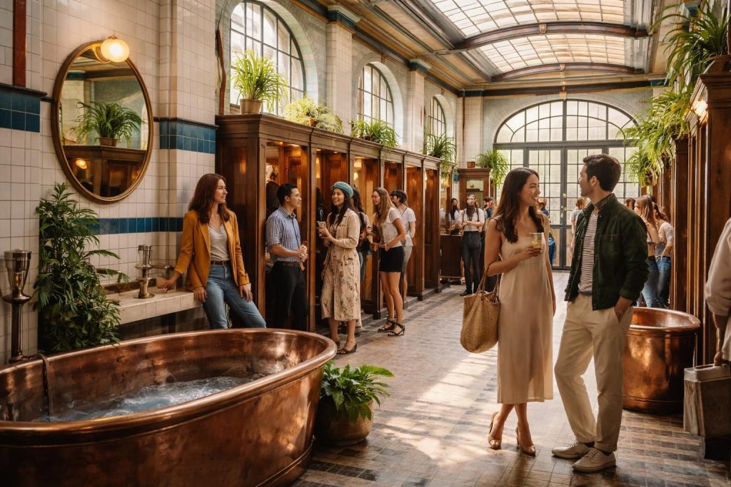 découvrez les bains douches à paris, un lieu emblématique au charme rétro qui séduit la nouvelle génération avec son ambiance unique et son histoire fascinante.